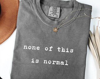 Comfort Colors® Anti-Eis-Shirt | Minimalistisches Anti Trump Shirt | ICE Demonstration Shirt abschaffen | Dezentes Anti Trump TShirt