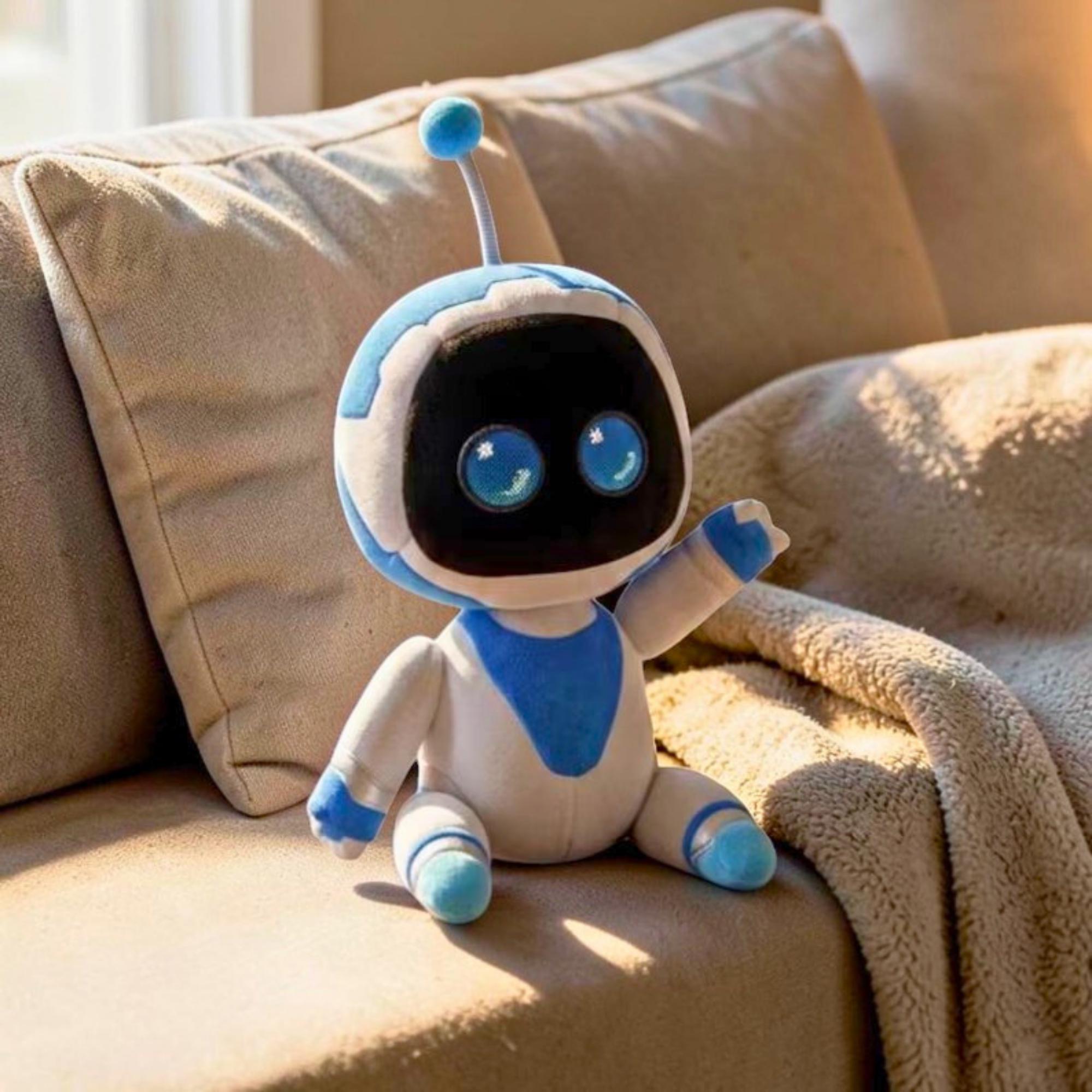 Astro Bot Plush Toy: Soft Robot Stuffed Figure for Gamers, Collectors ...