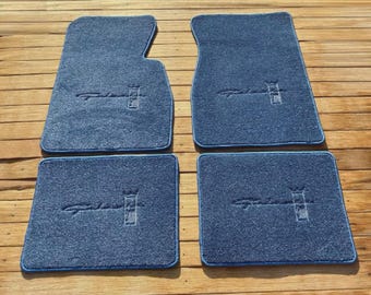For Ford galaxie 500 Floor Mats Carpet Blue Set Of4 1964-68