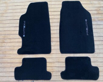 Tapis De Sol Velours Noir Pour Honda Prelude IV (1991-1996) - 4 Pièces, Haute Qualité