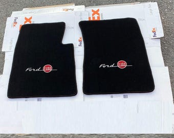 For F100 floor mat mats carpet black set of2 1948-79