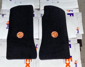 For MGB MG Midget Carpet Floor Mats black set of4 1968-1980