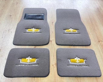 シボレー カプリス クラシック フロアマット カーペット グレー 4枚セット