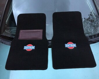 Datsun Z Carpet Floor Mats: 240Z, 260Z, 280Z (1970-89) - 2 pcs