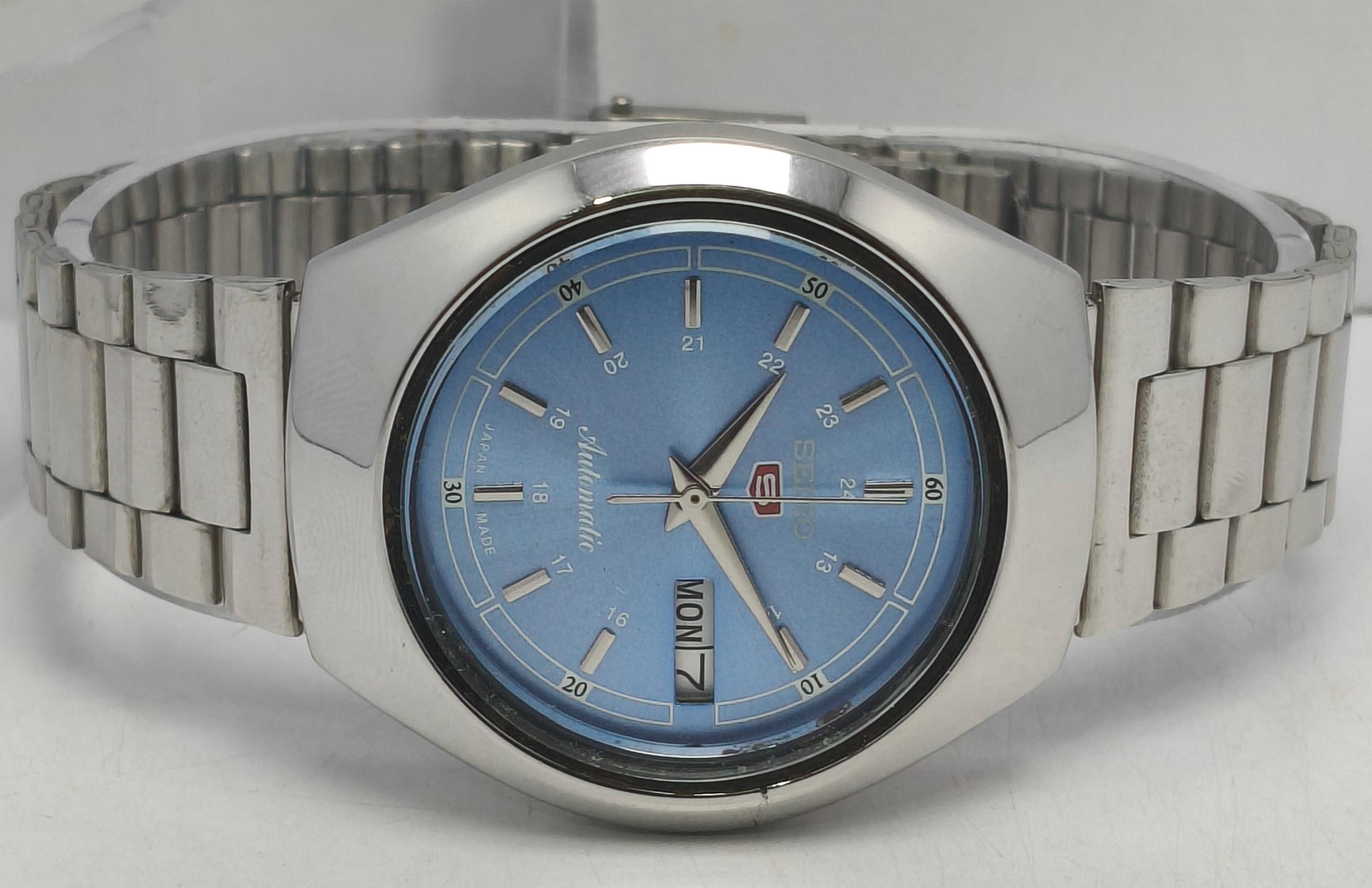 Seiko watch mod blue - Etsy 日本