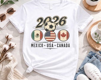 2026 World Cup Host Cupland Shirt, USA Mexiko Kanada Fußball Fan T-Shirt, Nordamerika 2026 Fußball Fan Shirt