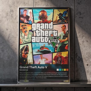 Gta san andreas poster - Etsy 日本