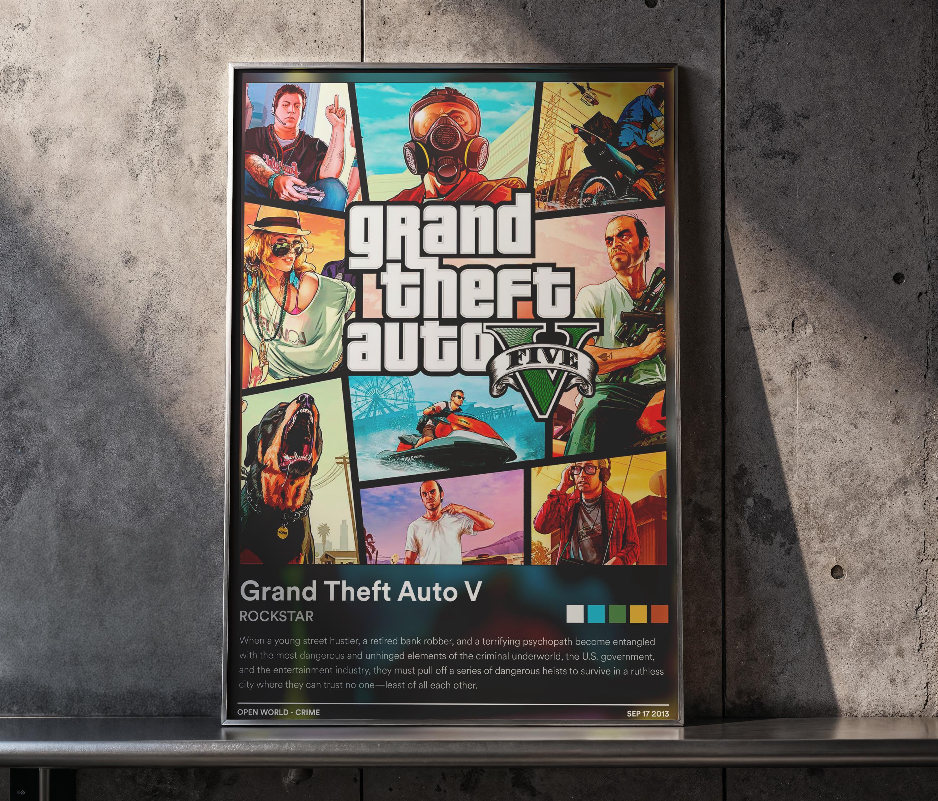 Gta san andreas poster - Etsy 日本