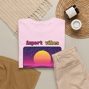 Python Programmer Retro Synthwave T-Shirt, Import Vibes Shirt, 80s Developer Gift, Coder Tee, Python Developer Gift image 10
