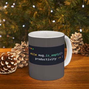 Python Programmer Mug, Funny Coding Coffee Mug, Developer Gift, Software Engineer Gift, Coder Mug, Programming Humor Cup, Ceramic 11oz 15oz Bild 8