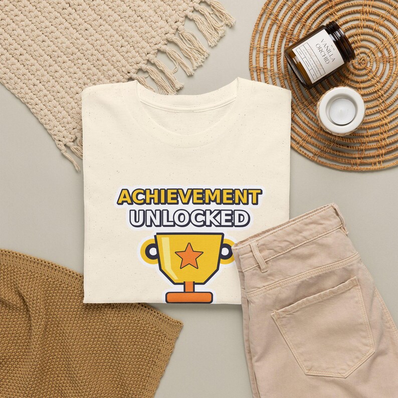 Camiseta "Conquista Desbloqueada" para Programador Python, Camiseta "Funcionou na Primeira Tentativa", Presente Divertido para Desenvolvedores, Humor de Programador, Gamer/Programador imagem 8