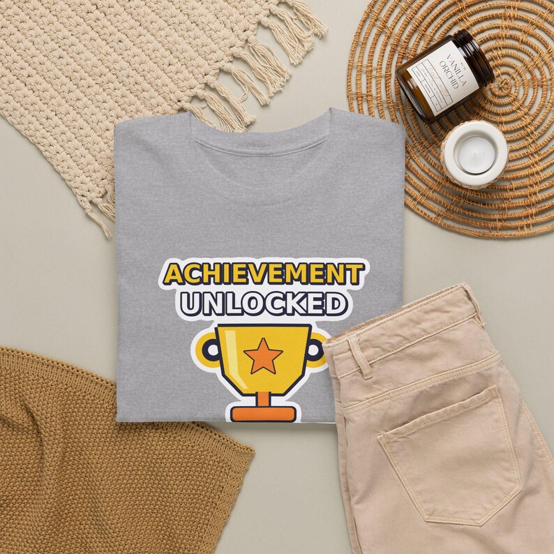 Camiseta "Conquista Desbloqueada" para Programador Python, Camiseta "Funcionou na Primeira Tentativa", Presente Divertido para Desenvolvedores, Humor de Programador, Gamer/Programador imagem 7