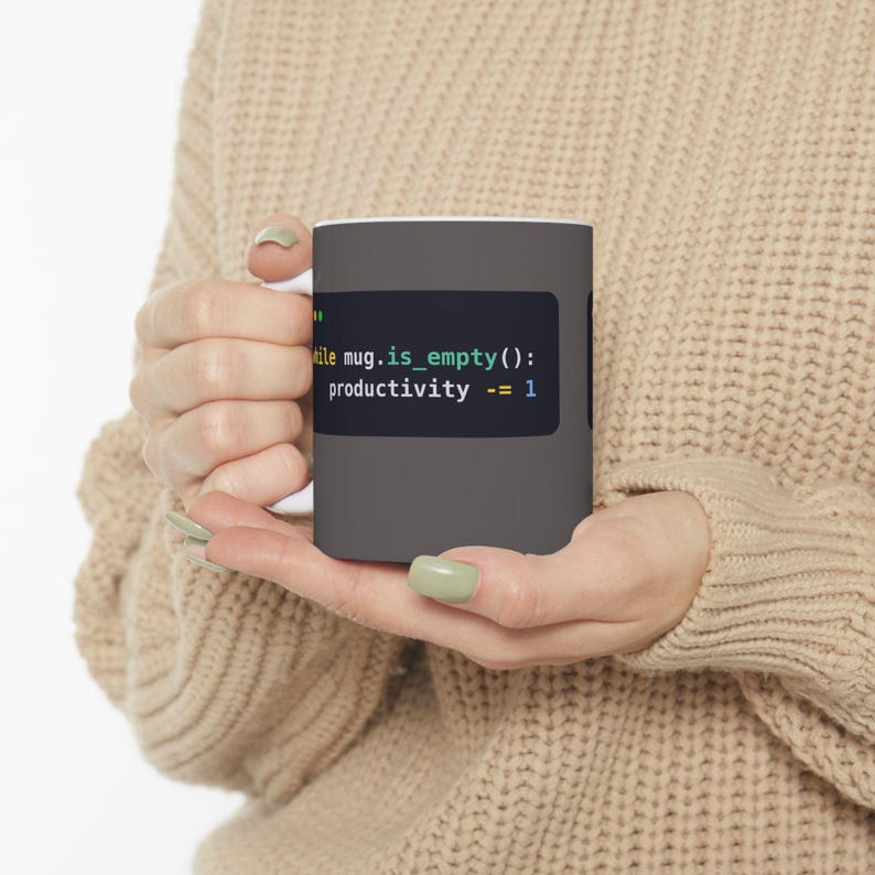 Python Programmer Mug, Funny Coding Coffee Mug, Developer Gift, Software Engineer Gift, Coder Mug, Programming Humor Cup, Ceramic 11oz 15oz Bild 9