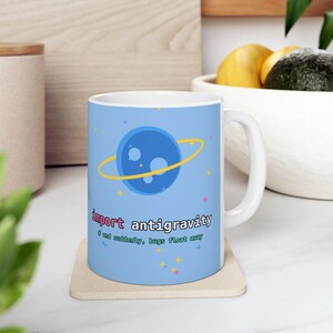 Import Antigravity Mug, Python Easter Egg Coffee Mug, Space Programmer Cup, Funny Coder Gift, Developer Humor Mug Bild 6