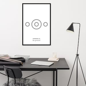 Minimal Abstract Wall Art Art | Scandinavian Modern Minimalist Art | Calm Meditation Yoga Aesthetic Print