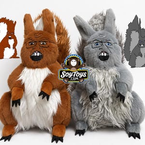 GIANT Squirrel Soyjak Feraljak Plush