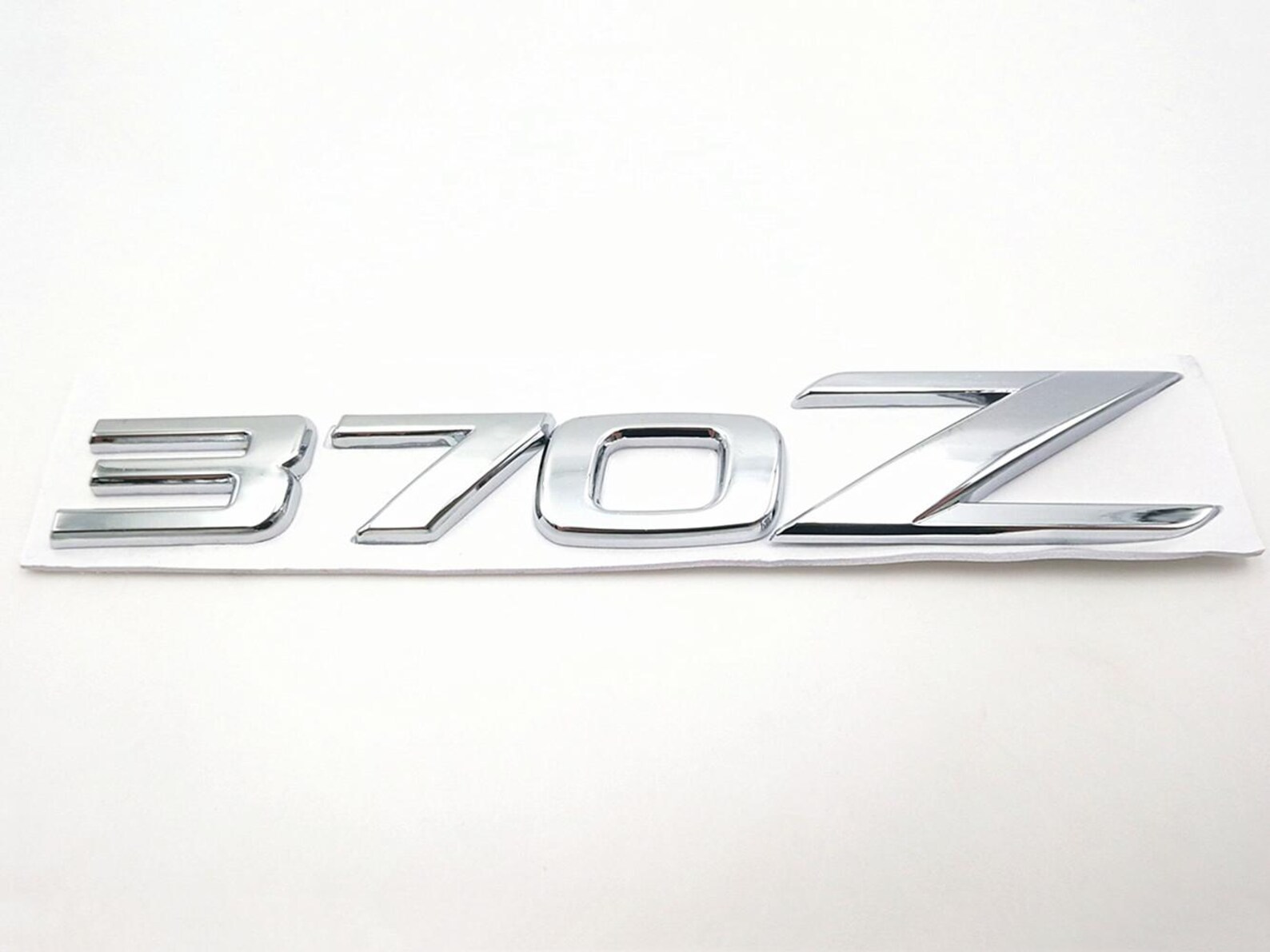 Metal Chrome 370Z Letter Emblem Rear Badge for Nissan 370Z Fairlady Z ...