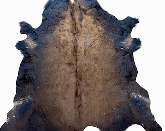 Buffalo/Bison Hair-On Hide Rug Large | Classic Good Second-Grade