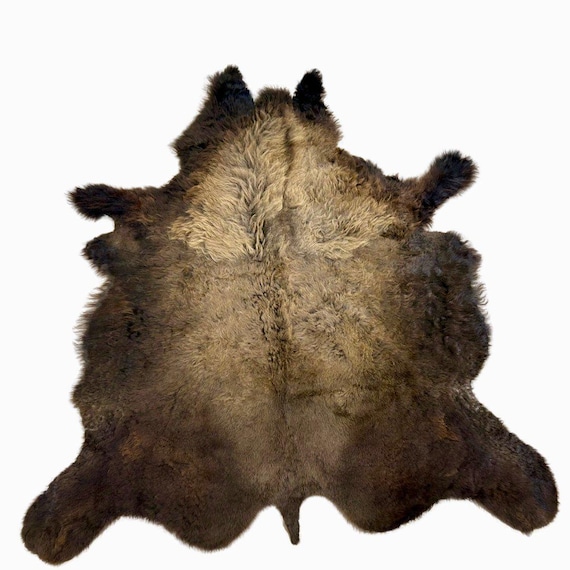 Buffalo/Bison Hair-On Hide Rug Extra Large | Classic First-Grade