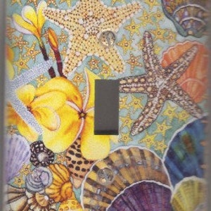 Light Switch Plate Shell Shocked  Made in Hawaii