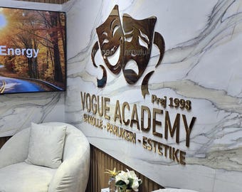 Personalisiertes Firmenlogo , Laser geschnittenes Geschäftsschild , Laser geschnittenes Geschäftsschild , Laser Cut Logo-Schild , Ihr Business-Logo für die Wand