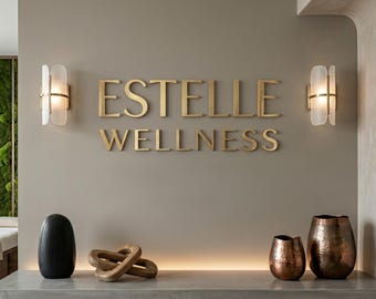 Laser Cut Logo Sign, Custom Signs, Beauty Salon Sign, Business Signboard, Office Sign, Reception Sign, 3D Business Sign, Business Signboard
