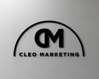 Personalisiertes 3D-Acryl-Salon-Schild | Personalisiertes Beauty Studio Logo Wandbuchstaben in Spiegel, Matt oder Gebürstet - Einfache Installation