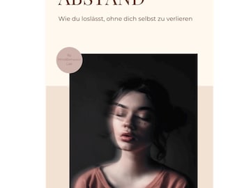 Emotionaler Abstand — PDF Leitfaden | Overthinking & innere Unruhe | Sofort-Download