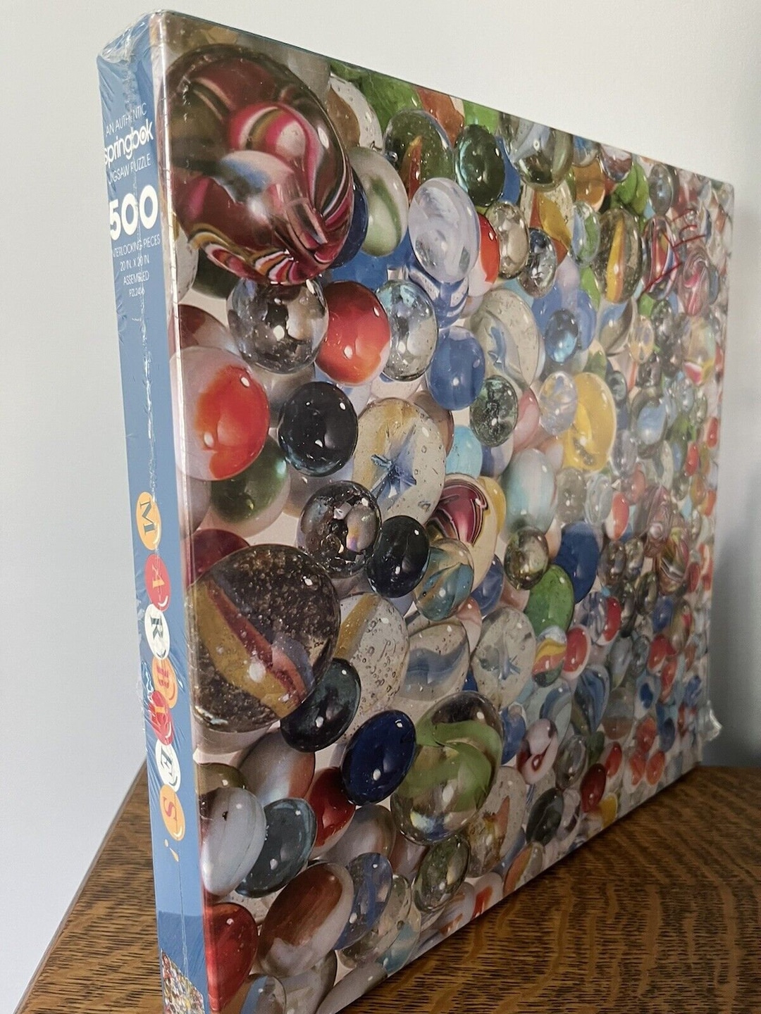 Vintage Springbok 500 Piece Marbles Jigsaw Puzzle 20X20 New & Sealed Etsy