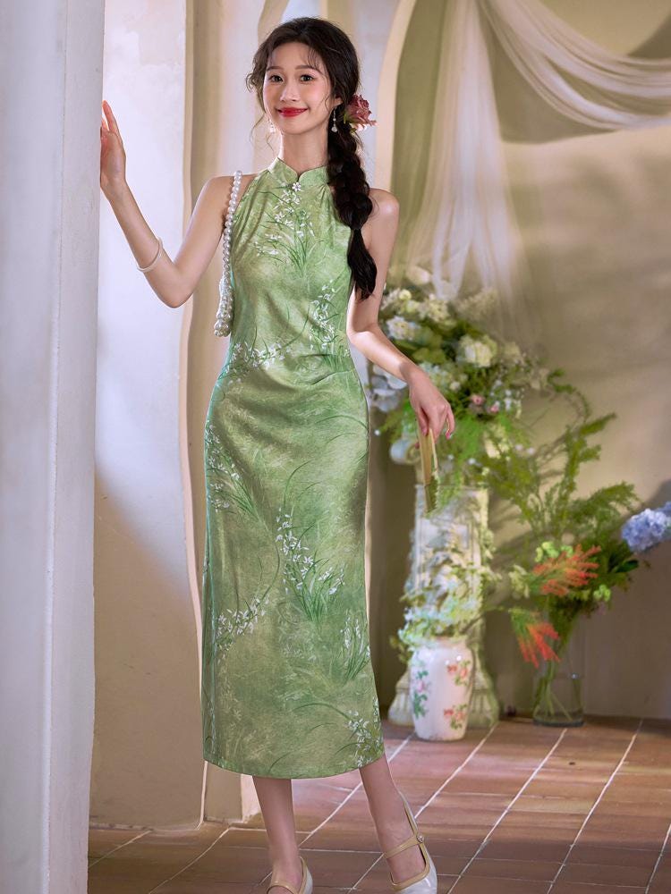 Green Japanese Dress - Etsy