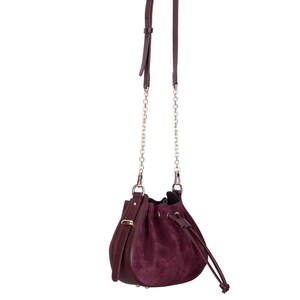Valentina Women's Suede Leather Bag image 11
