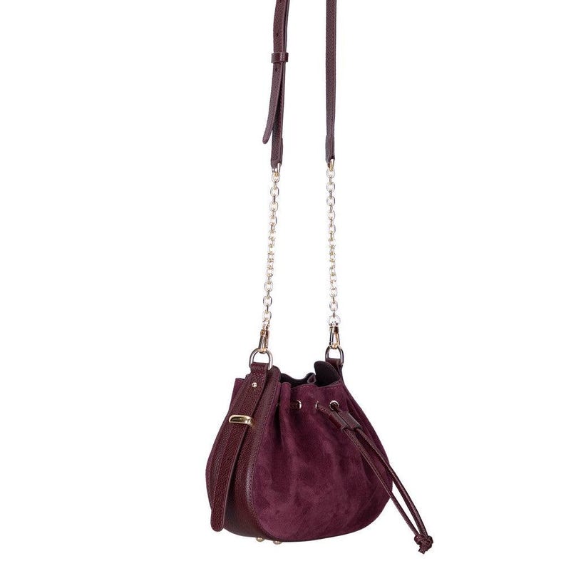 Valentina Women's Suede Leather Bag image 11