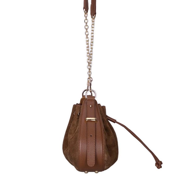 Valentina Women's Suede Leather Bag image 10