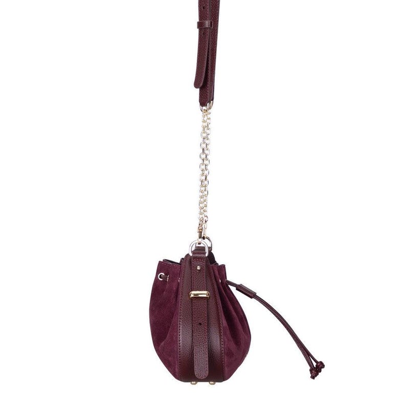 Valentina Women's Suede Leather Bag image 13