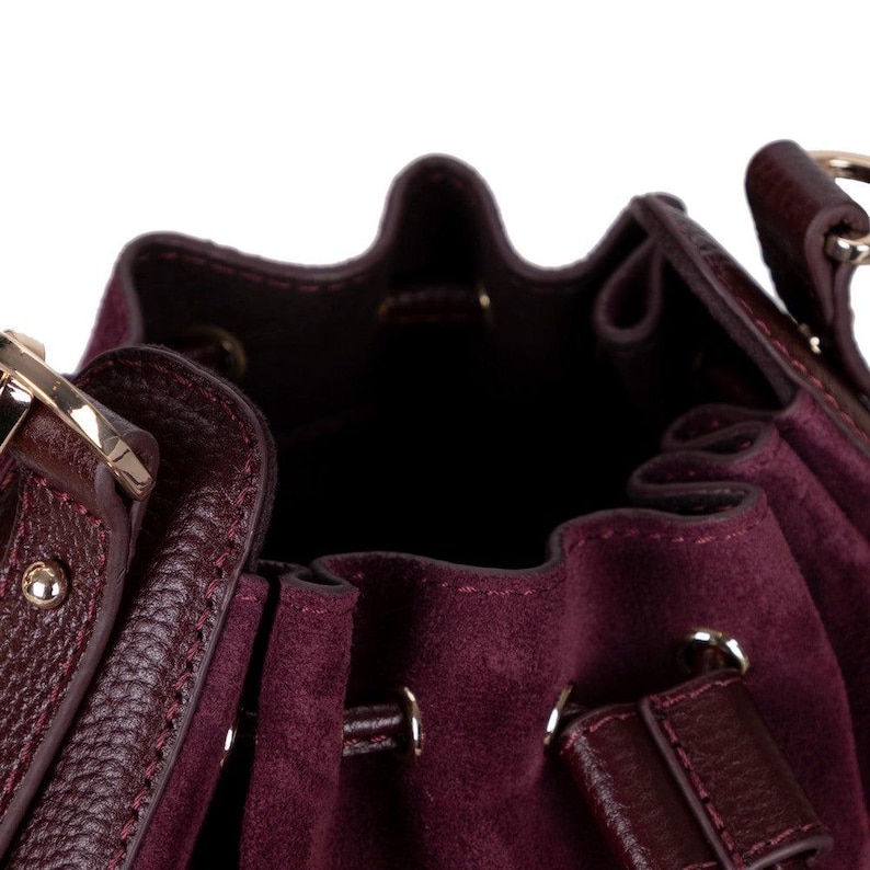 Valentina Women's Suede Leather Bag image 16