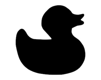 Silhouette de canard minimaliste | Fichier vectoriel (svg, png, pdf, eps, jpg)