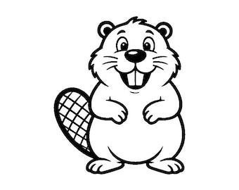 Castor SVG | Castor PNG | Castor JPG | Silhouette (svg, png, jpg, eps, pdf)