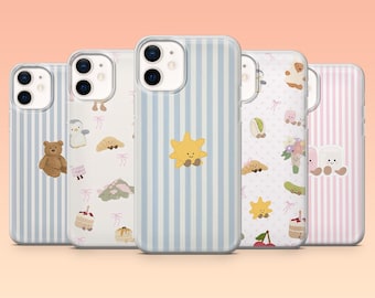 Jellycat Phone Case Soft Plush Toy Bakery Cover for iPhone 17Pro, 16, 15, 14, 13, 12, Samsung S26, S25, S24, S23Fe, A16, A56, Pixel 10, 9Pro