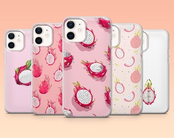 Dragon Fruit Phone Case Tropical Exotic Cover for iPhone 17Pro, 16, 15, 14, 13, 12, Samsung S26, S25, S24, S23Fe, A16, A56, Pixel 10, 9Pro