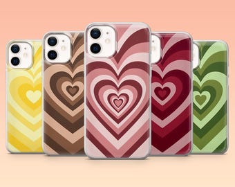 Etui na telefon z motywem serca i romantycznej miłości do iPhone'a 17Pro, 16, 15, 14, 13, 12, Samsunga S25, S24, S23Fe, S22, A16, A26, A56, Pixela 10, 9Pro