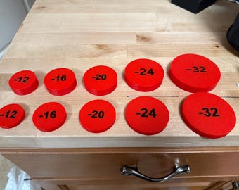 SAE Code 61/62 Hydraulic Flange Protectors | 3D Printed Threadless Caps