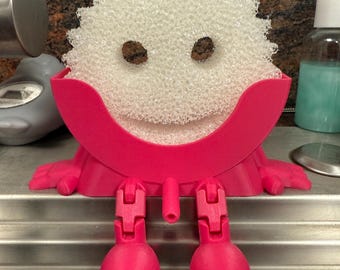 Lindo portaesponjas Scrub Daddy impreso en 3D – Sink Buddy