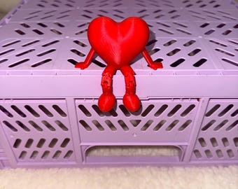 Heart Desk Buddy Figurine – Shelf Sitter, Valentine Gift