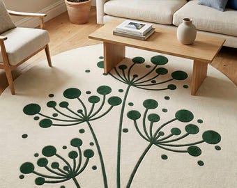 Modern Area Hand Tufted Rugs | Luxury & Round Statement Rugs for Home decor