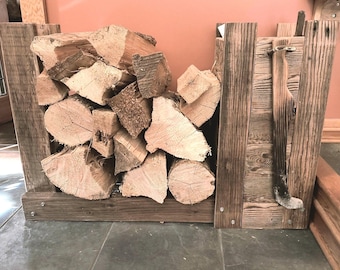 Rustic Firewood Storage box