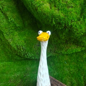 Funny Chicken Duck Goose Decor,Whimsical Garden Statue, Resin Yard Art, Quirky Lawn Ornament, Farmhouse Garden Gift, Unique Outdoor Decor image 19