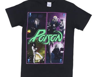 Vintage 80s POISON Open up and Say Ahh! BANNED 1988 Tour Concert