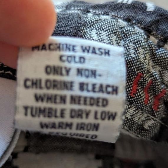 Vintage Patchwork Heart Plaid Button Up Boho Shir… - image 8