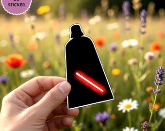 Waterproof Star Wars Vader Vinyl Sticker