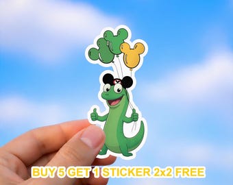 Disney Hoppers Tom Lizard Sticker | Vinyl Decal for Laptop, Water Bottle, or Gift | Fun Cartoon Sticker | Buy 5 Get 1 Free